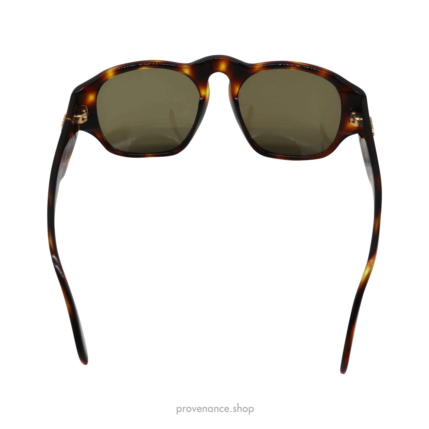 🔴 Chanel Double CC Sunglasses - Brown Tortoise - 01452