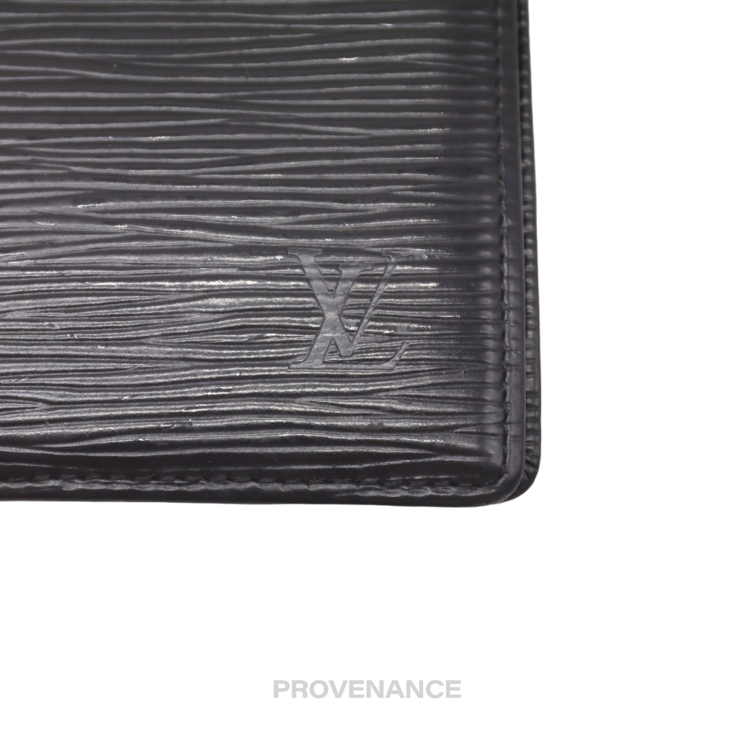 🔴 Louis Vuitton Long Wallet - Black Epi