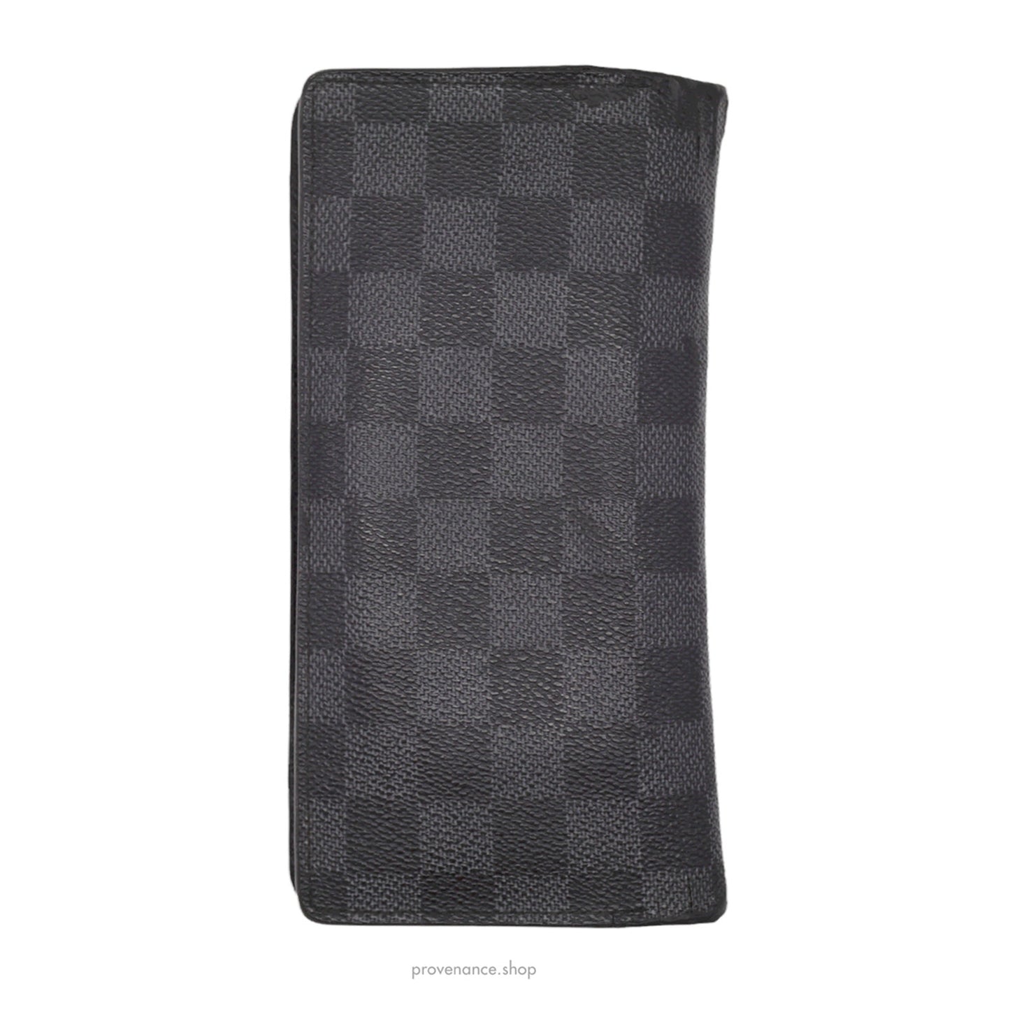 🔴 Louis Vuitton Brazza Long Wallet - Damier Graphite