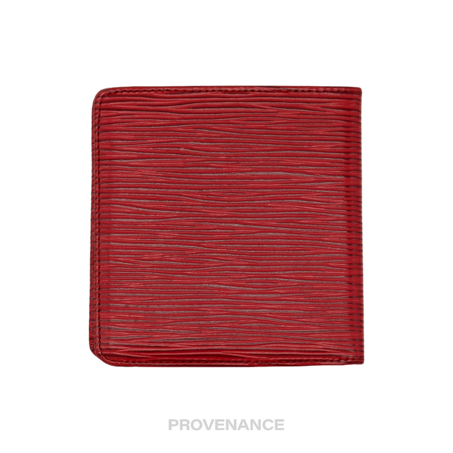 🔴 Louis Vuitton 6CC Bifold Wallet - Red Epi Leather