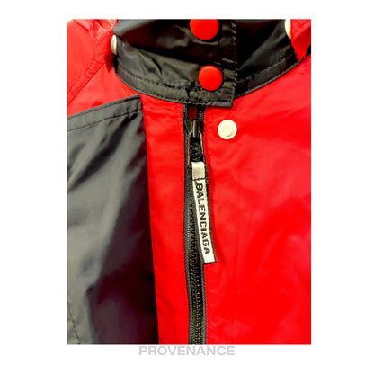 🔴 Balenciaga Golf Wind Breaker Jacket - Red