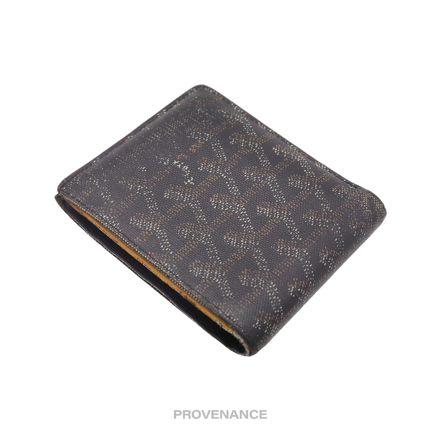 🔴 Goyard Florentin Bifold Wallet - Black Goyardine