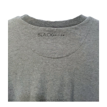 🔴 Canali Crewneck Patch Sweatshirt - Heather Grey