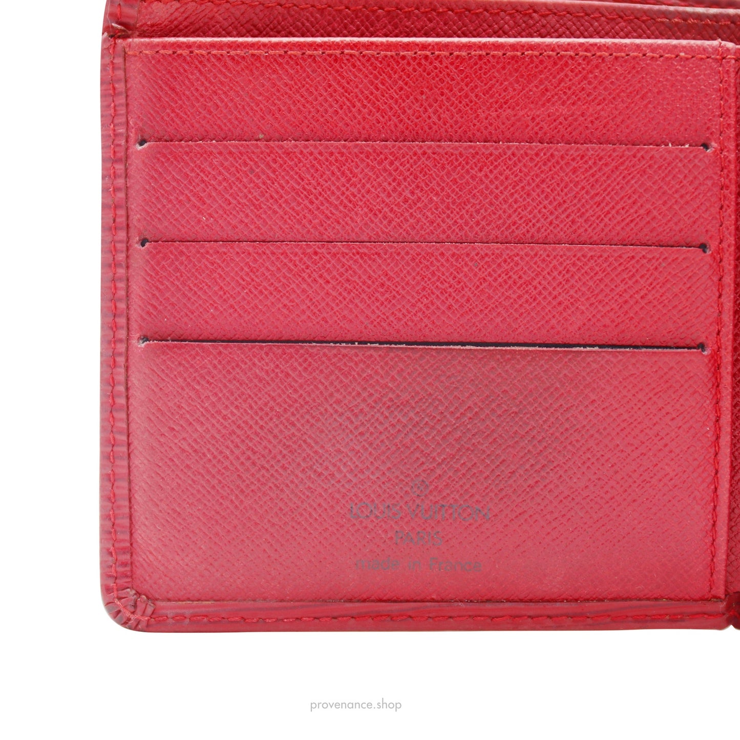 🔴 Louis Vuitton Marco Wallet - Red Epi Leather