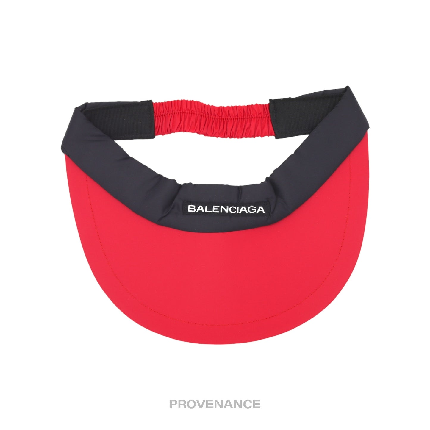 🔴 Balenciaga Visor - Black/Red