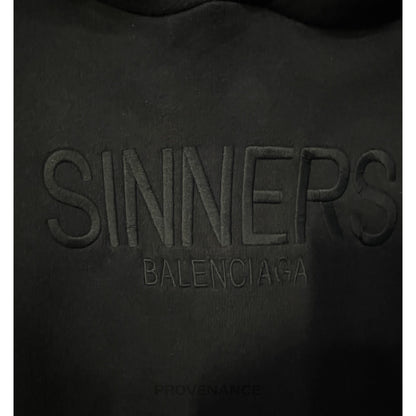 🔴 Balenciaga Sinners Hoodie - Black Fleece