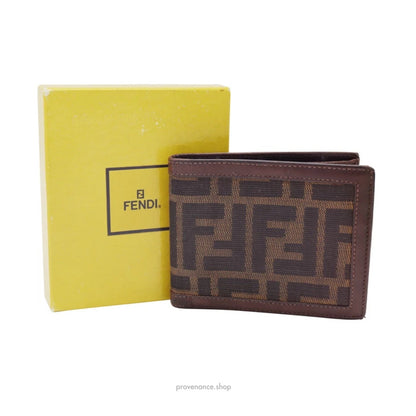 🔴 Fendi Bifold Wallet - FF Zucca