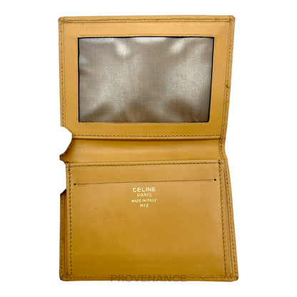 🔴 Celine Pocket Organizer Wallet - Macadam Triomphe