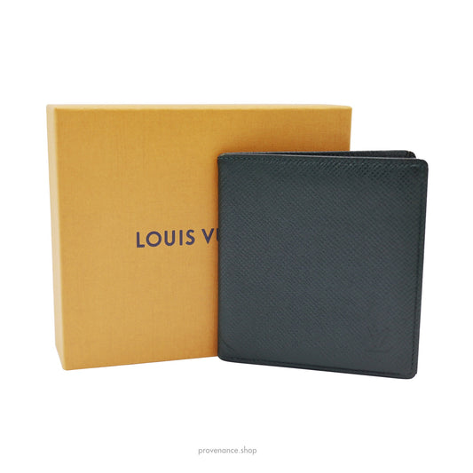 🔴 Louis Vuitton ID Bifold Wallet - Epicea Green Taiga Leather