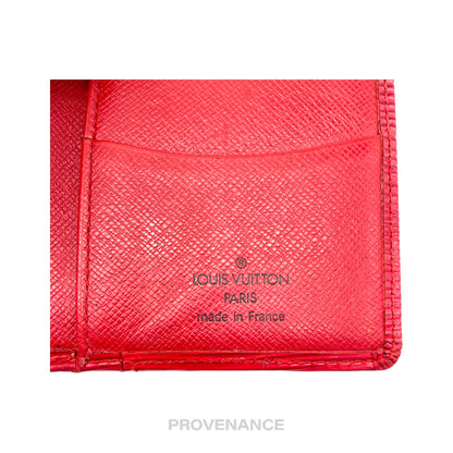 🔴 Louis Vuitton Pocket Organizer - Red Epi Leather