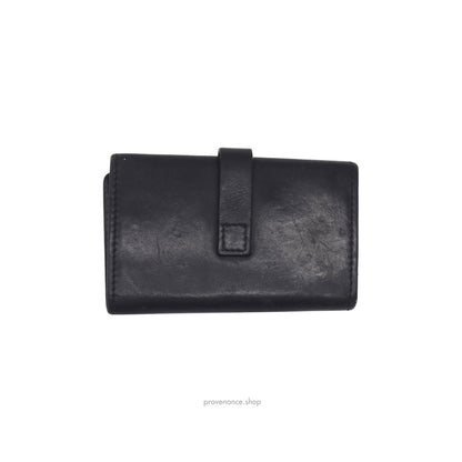 🔴 Gucci 6 Key Holder - Black Leather