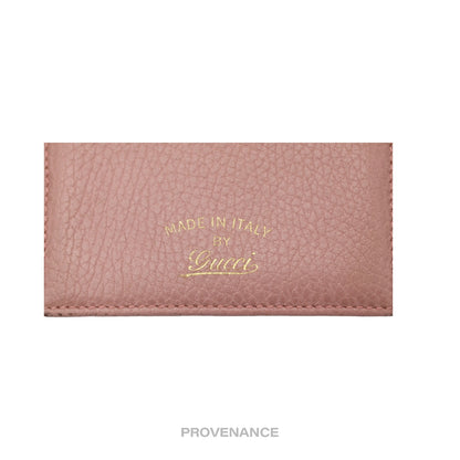 🔴  Gucci Pocket Organizer Wallet - Powder Pink