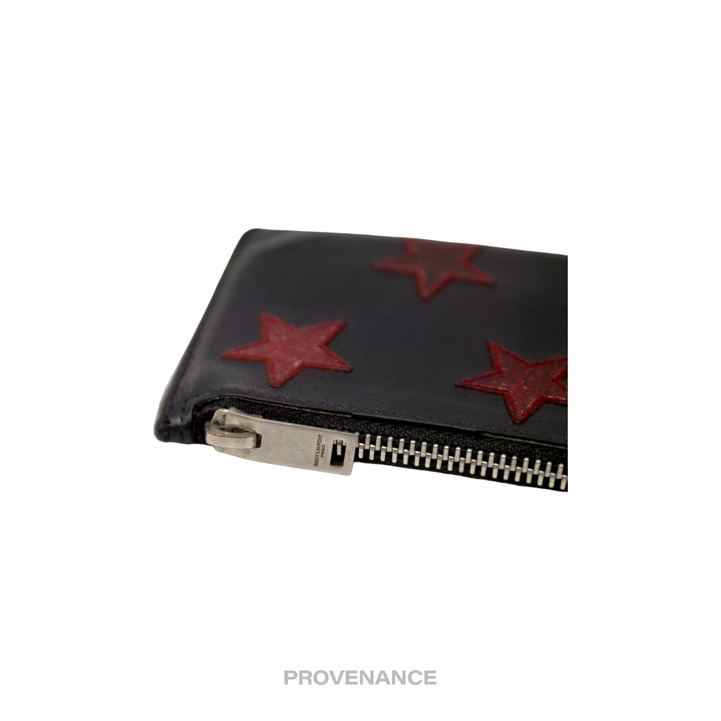 🔴 Saint Laurent Paris SLP Stars Fragment Card Wallet