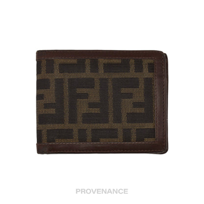 🔴 Fendi Bifold Wallet - FF Zucca