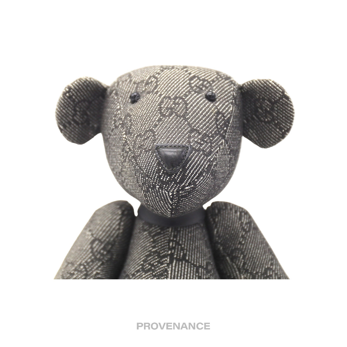🔴 Gucci Teddy Bear - Charcoal GG Canvas