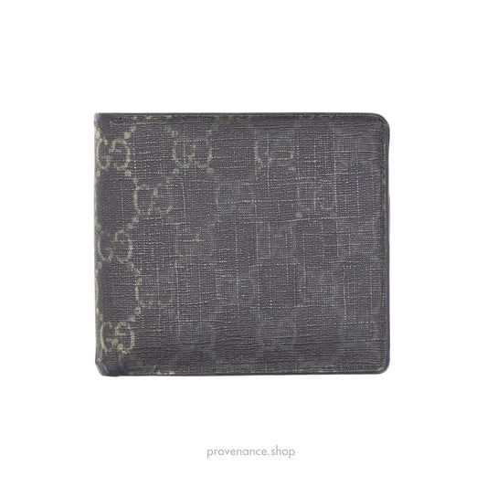 🔴Gucci GG Supreme Bifold Wallet - Black