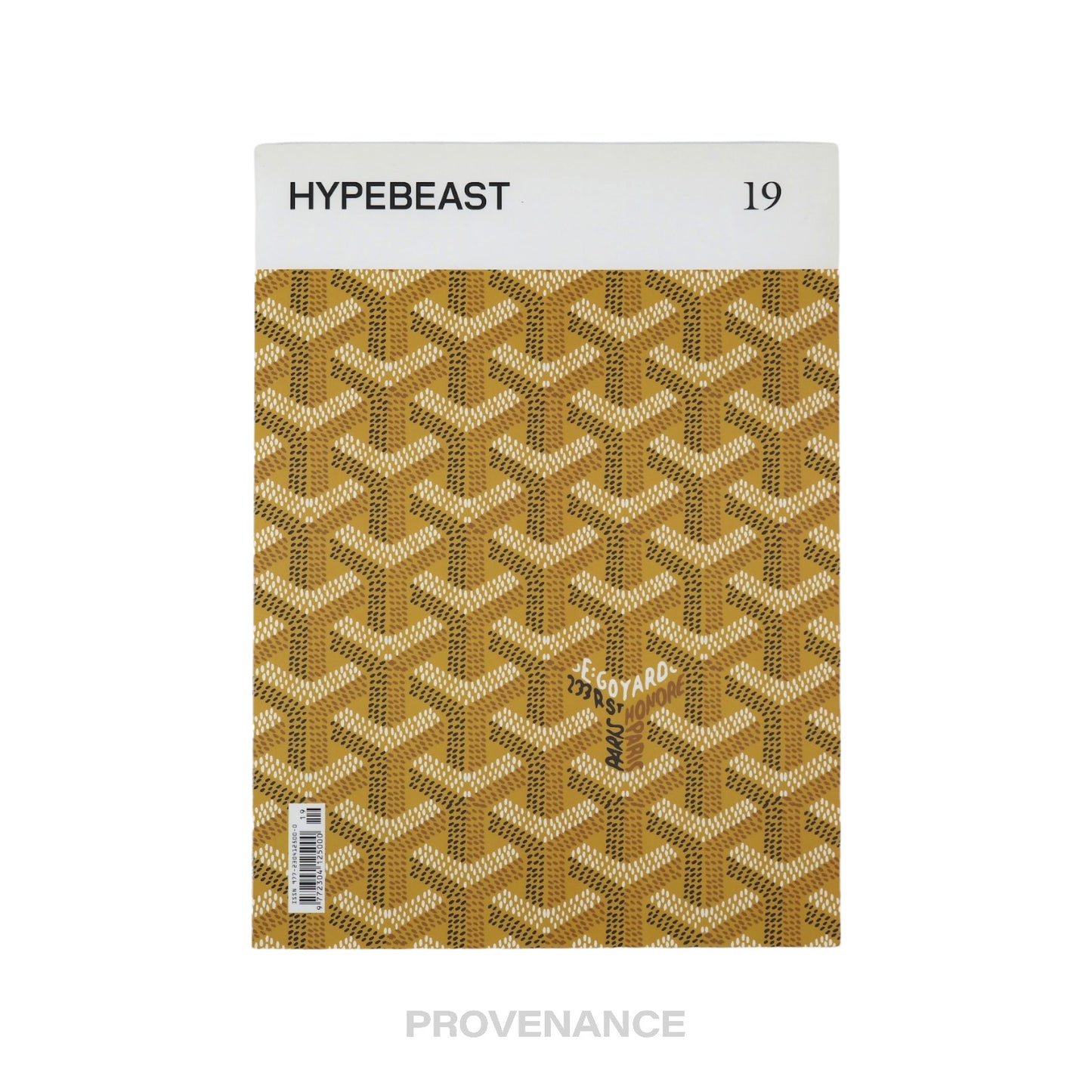 🔴 Hypebeast Issue #19 - Goyard (Yellow)