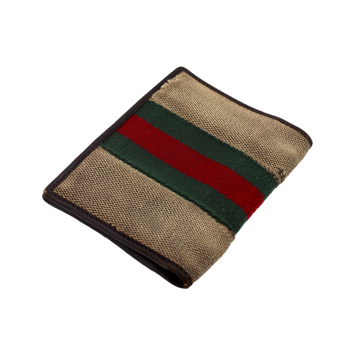 🔴 Gucci Pocket Organizer Wallet - Signature Web