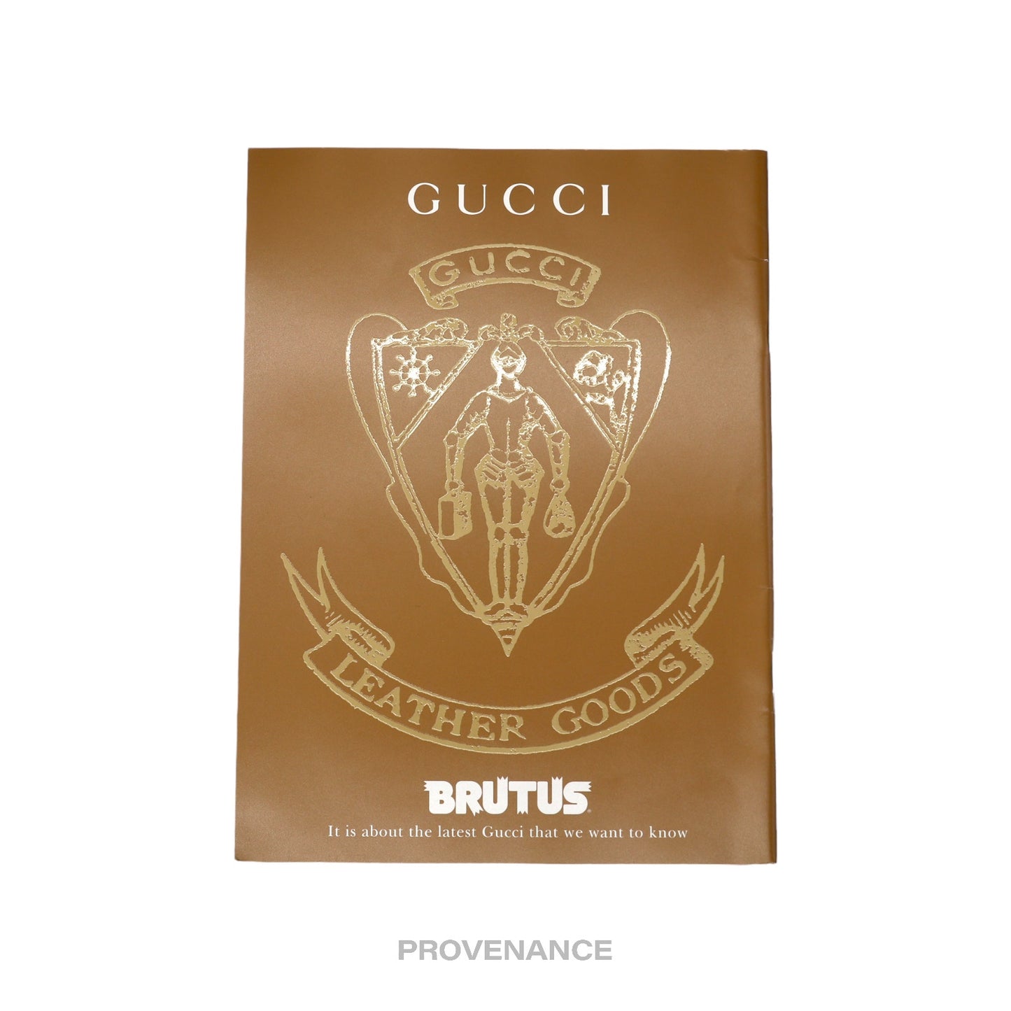 🔴 Gucci BRUTUS Magazine