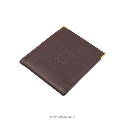 🔴 Givenchy Bifold Wallet - Chocolate Leather