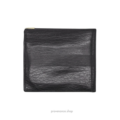 🔴 Givenchy Bifold Wallet - Black Leather