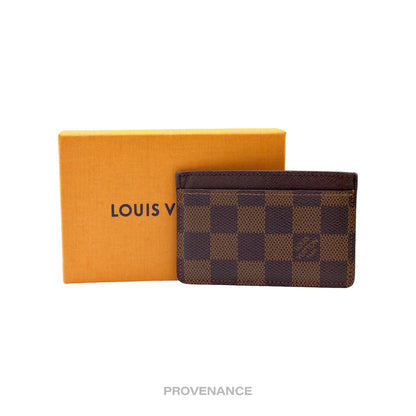 🔴 Louis Vuitton Card Holder Wallet - Damier Ebene