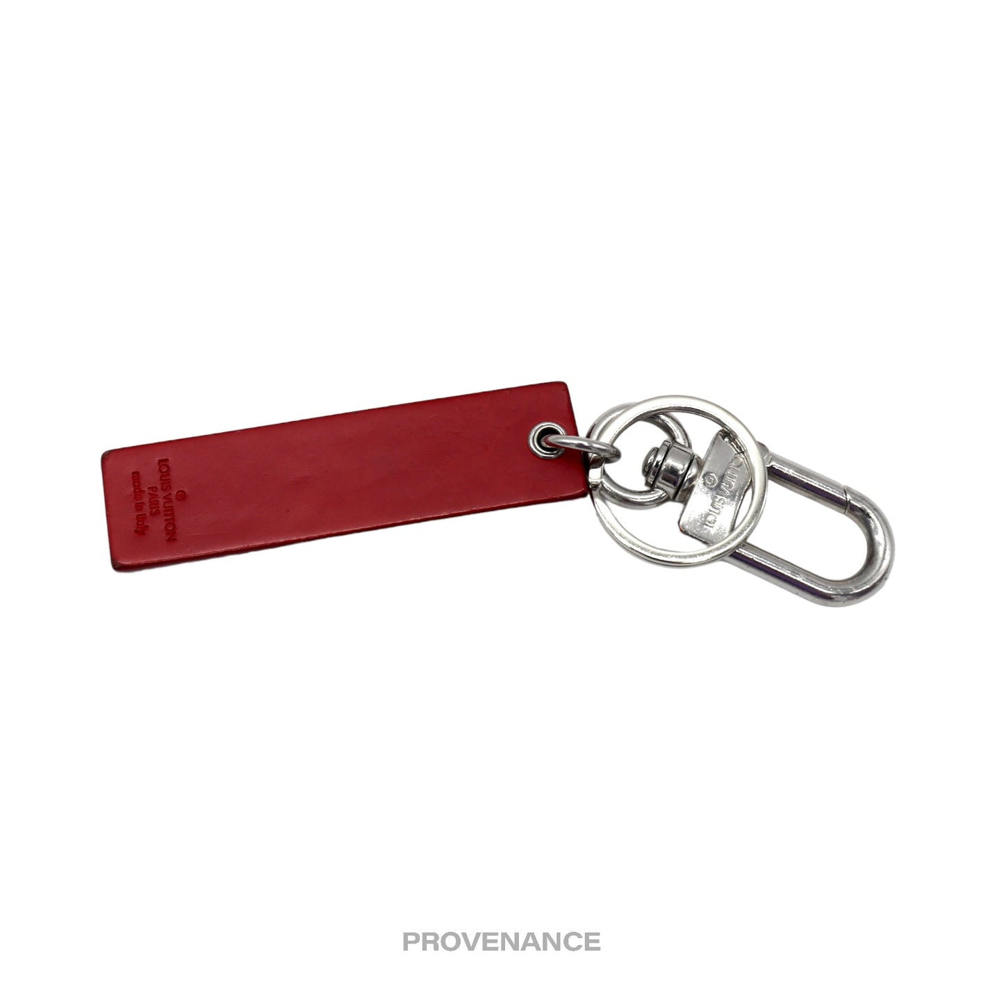 🔴 Louis Vuitton Supreme Keychain - Red