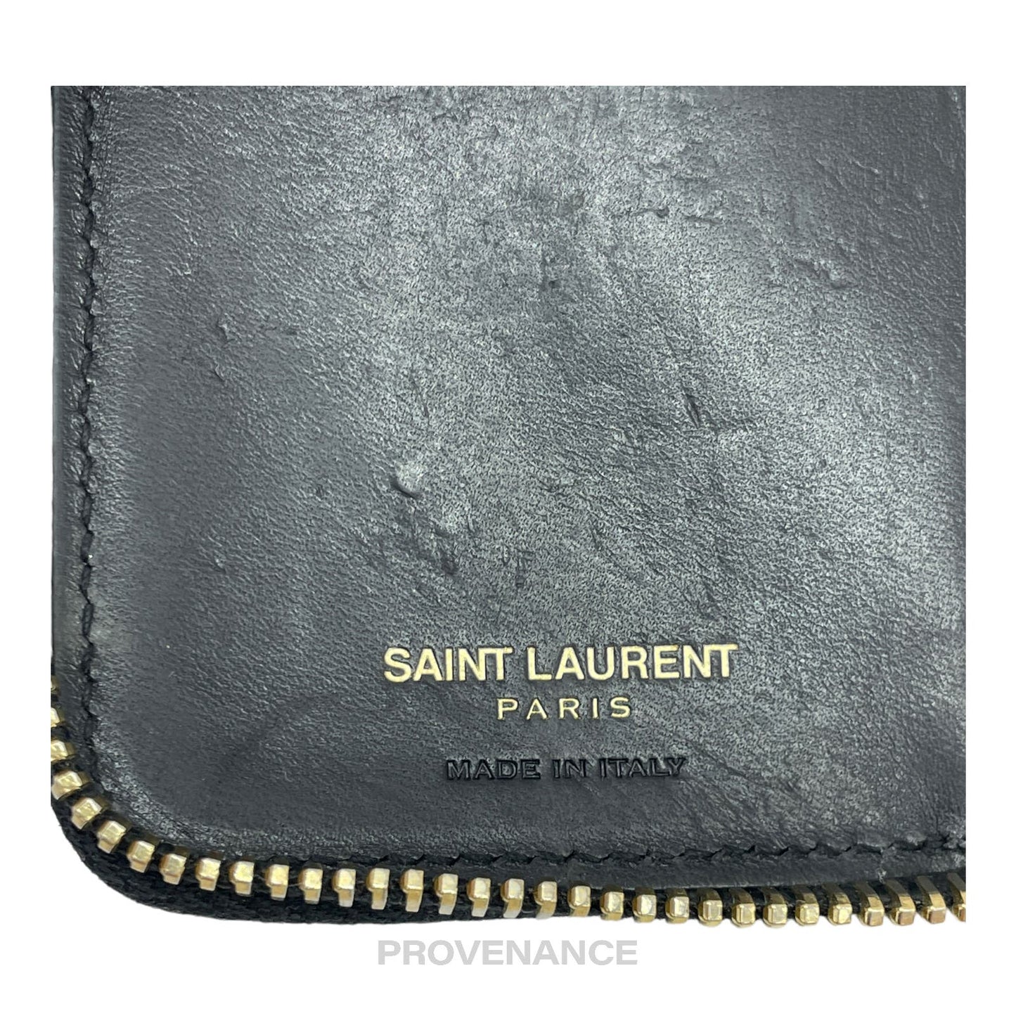 🔴 Saint Laurent Paris SLP 6 Key Card Wallet - Monogram
