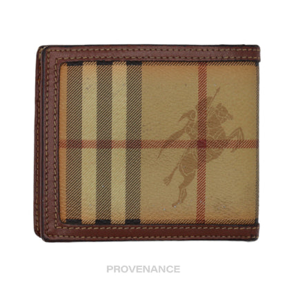 🔴 Burberry Bifold Wallet - Nova Check