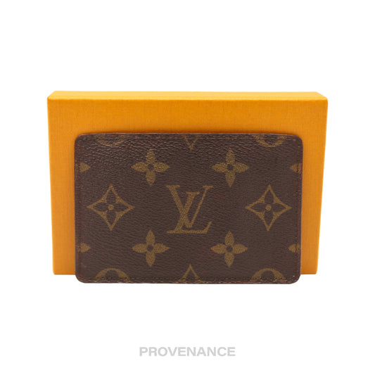 🔴 Louis Vuitton Card Holder Wallet - Monogram