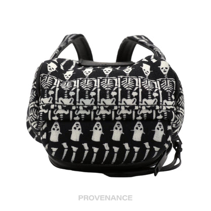 🔴 Saint Laurent Paris SLP City Backpack Keychain - Skeleton