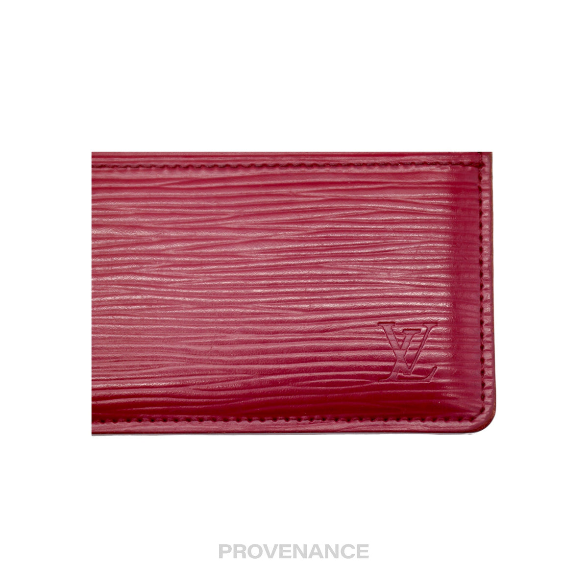 🔴 Louis Vuitton Card Holder Wallet - Fuchsia Epi Leather