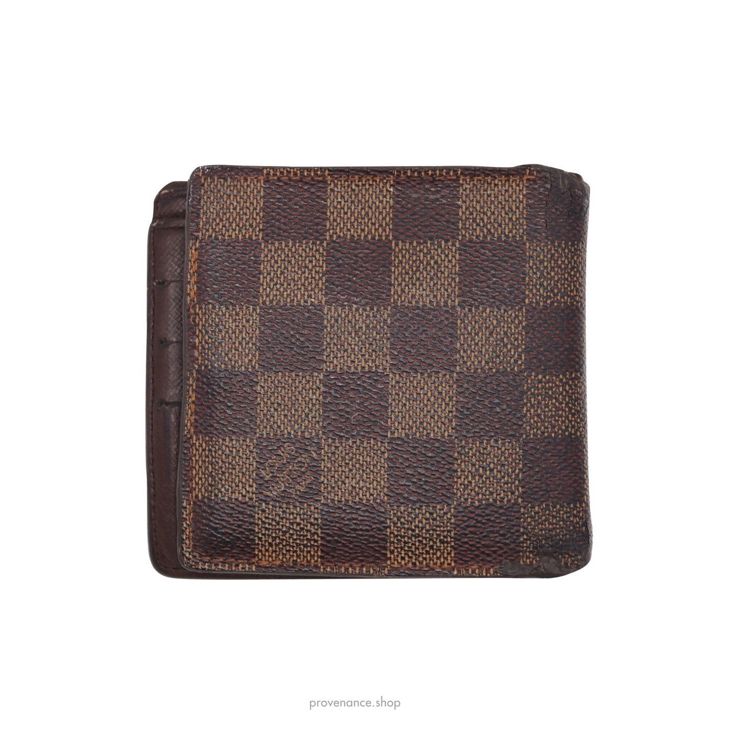 🔴 Louis Vuitton Marco Wallet - Damier Ebene