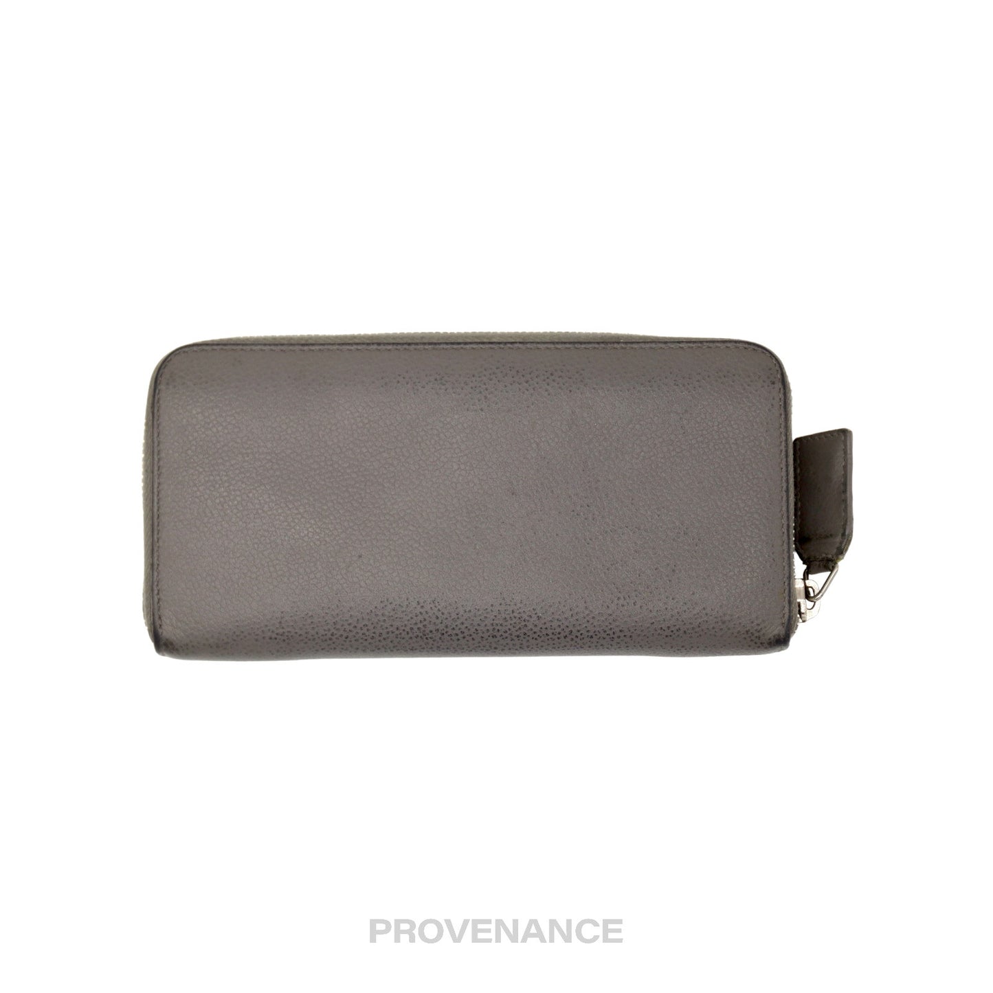 🔴 Saint Laurent Paris SLP Zip Long Wallet - Grey