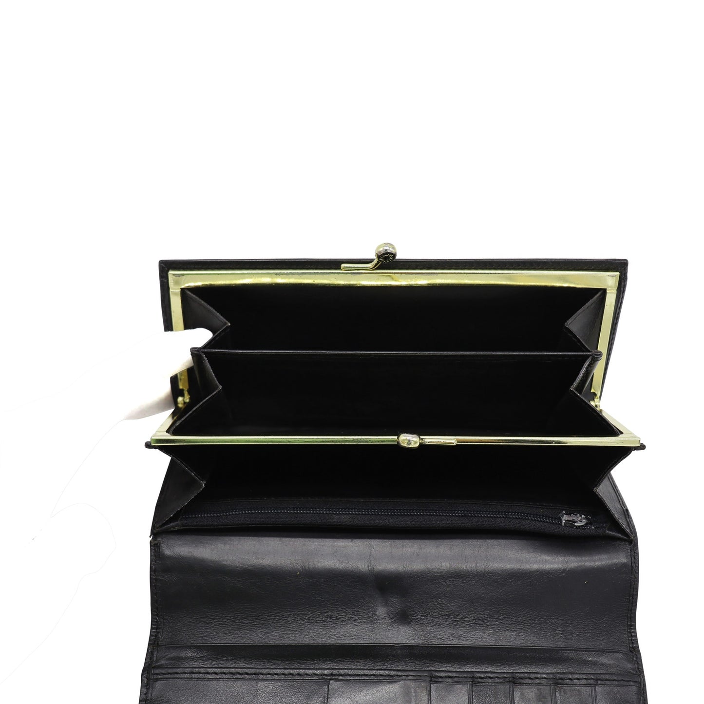 🔴 Celine Triomphe Long Wallet - Black