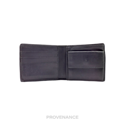 🔴 Gucci Bifold Wallet - Black GG Canvas