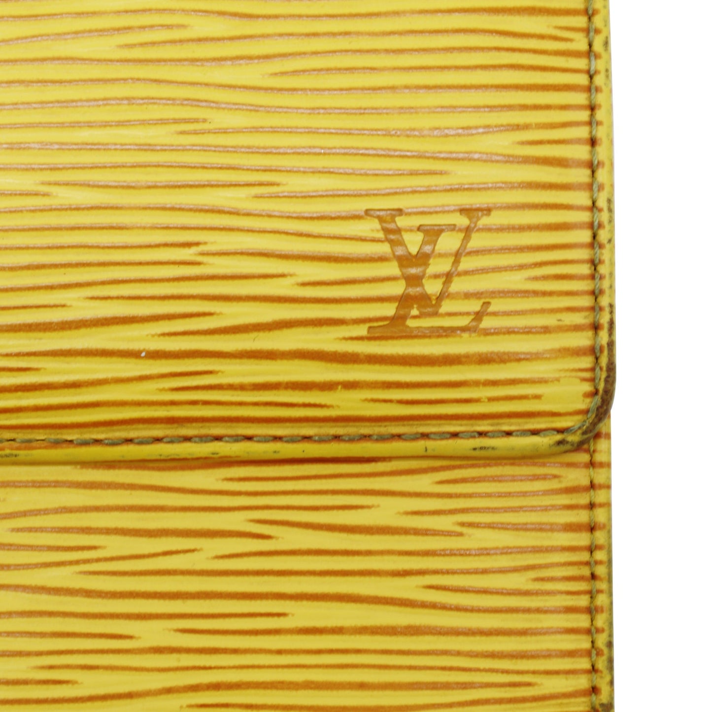 🔴 Louis Vuitton International Wallet - Tassil Yellow Epi Leather