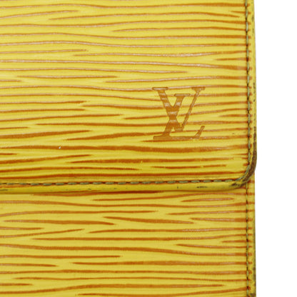 🔴 Louis Vuitton International Wallet - Tassil Yellow Epi Leather