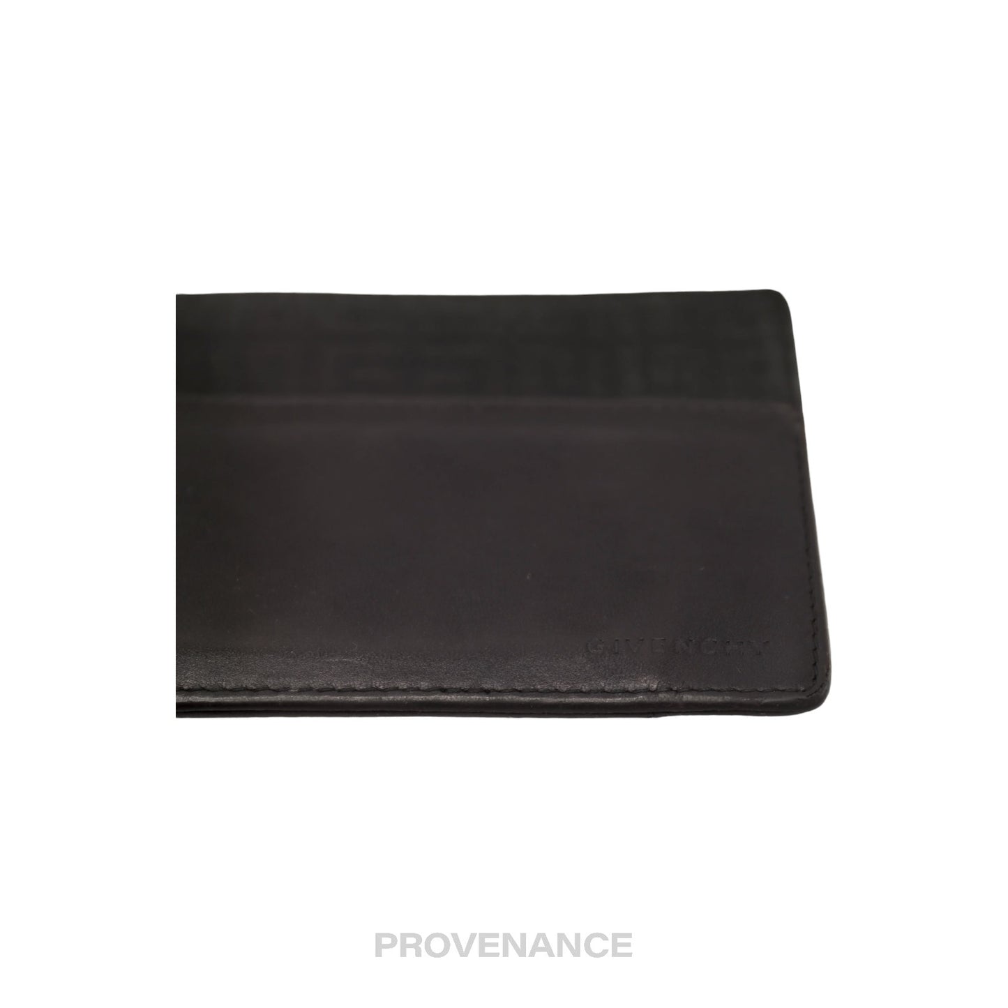 🔴 Givenchy Cardholder Wallet - Black  Leather