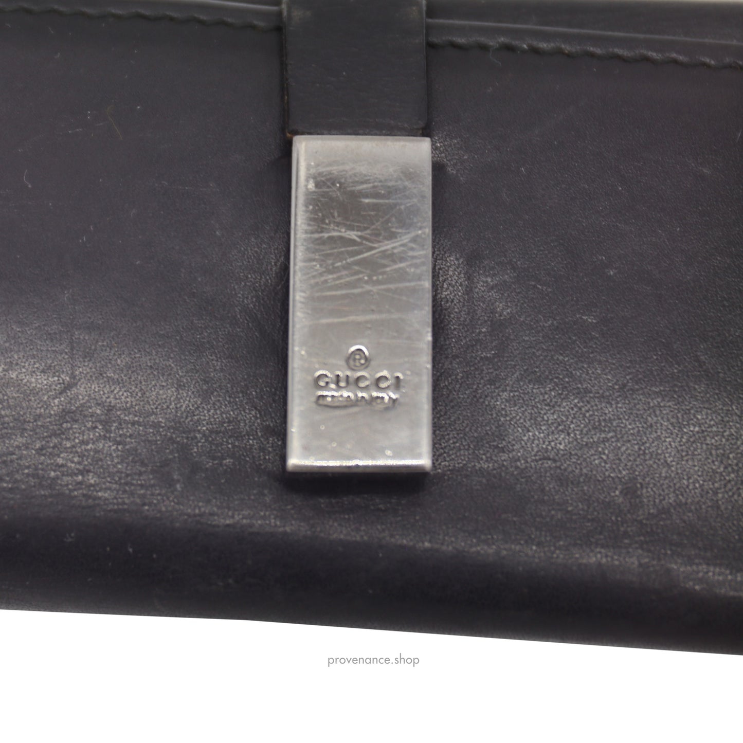 🔴 Gucci 6 Key Holder - Black Leather