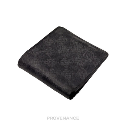 🔴 Louis Vuitton Marco Wallet - Damier Graphite