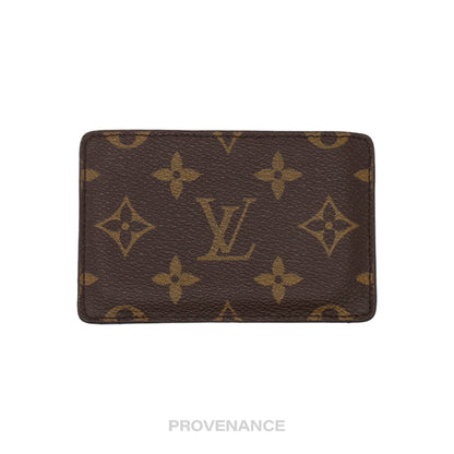 🔴 Louis Vuitton Card Holder Wallet - Monogram