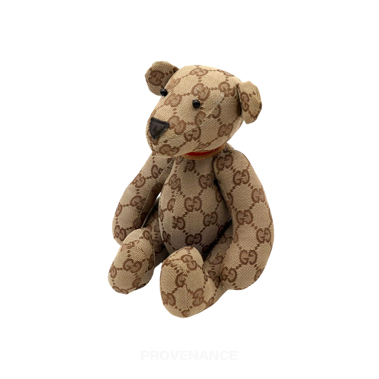 🔴 Gucci Teddy Bear - GG Canvas Tan