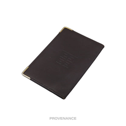 Givenchy Pocket Organizer Wallet - Chocolate Leather