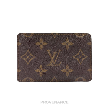 🔴 Louis Vuitton Card Holder Wallet - Monogram