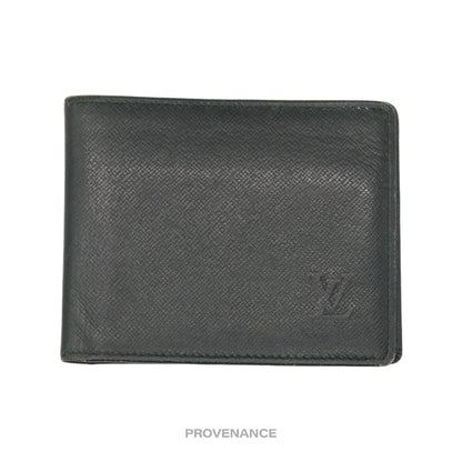 🔴 Louis Vuitton ID Bifold Wallet - Taiga Epicea Leather