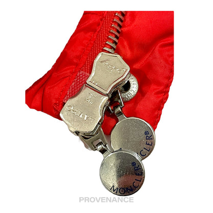 🔴 Moncler x Balenciaga Hooded Down Vest - Red