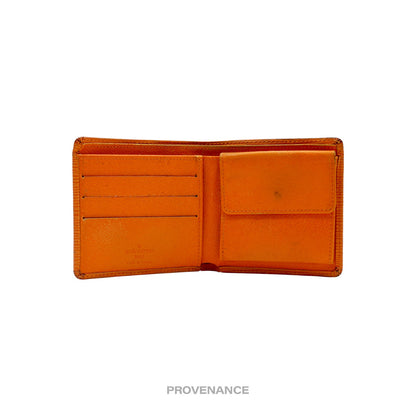 🔴 Louis Vuitton  Marco Wallet - Mandarin Epi Leather