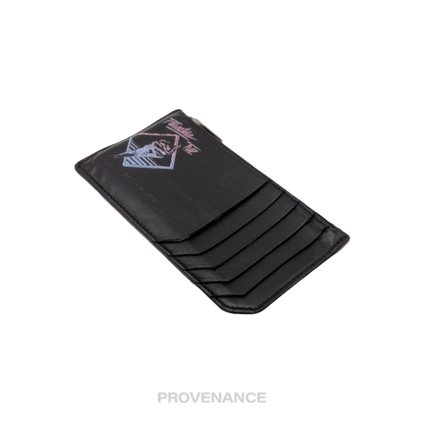 🔴 Saint Laurent Paris SLP Fragment Card Wallet - Paradise Trip