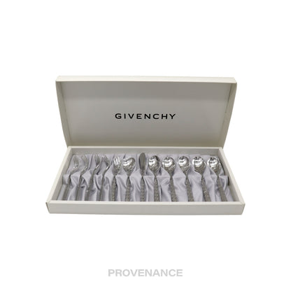 🔴 Givenchy 12 Piece Silverware Set